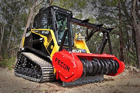 fecon forestry mulcher skid steer|fecon forestry mulcher for excavator.